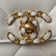 CHANEL 19 WALLET ON CHAIN White AP3267 