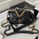 CHANEL 19 WALLET ON CHAIN Black AP3267 