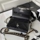 CHANEL 19 WALLET ON CHAIN Black AP3267 