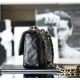 CHANEL 19 FLAP LARGE HANDBAG Black AS1161