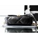 CHANEL 19 FLAP HANDBAG Black AS1160