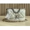 CHANEL 19 FLAP HANDBAG White AS1160