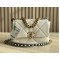 CHANEL 19 FLAP HANDBAG White AS1160