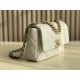 CHANEL 19 FLAP HANDBAG White AS1160