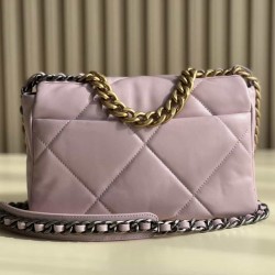 CHANEL 19 FLAP HANDBAG Pink AS1160