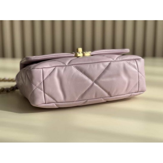 CHANEL 19 FLAP HANDBAG Pink AS1160