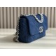 CHANEL 19 FLAP HANDBAG Denim  AS1160