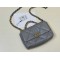 CHANEL 19 FLAP HANDBAG Grey  AS1160