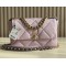 CHANEL 19 FLAP LARGE HANDBAG Pink AS1161