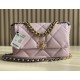 CHANEL 19 FLAP LARGE HANDBAG Pink AS1161