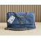 CHANEL 19 FLAP LARGE HANDBAG Denim AS1161