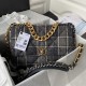 CHANEL 19 FLAP LARGE HANDBAG AS1161