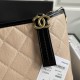 CHANEL Calfskin Quilted  Gabrielle Hobo HandBag  A93824 