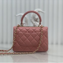 CHANEL Lambskin Tote Bag AS4654