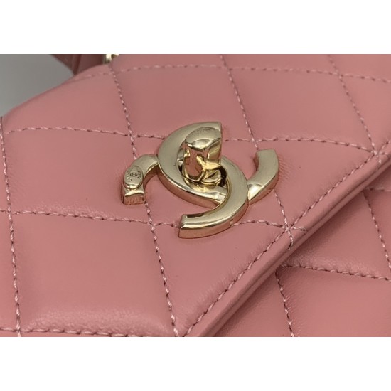 CHANEL Lambskin Tote Bag AS4654