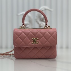 CHANEL Lambskin Tote Bag AS4654