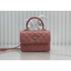 CHANEL Lambskin Tote Bag AS4654