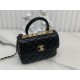 CHANEL Lambskin Tote Bag AS4654