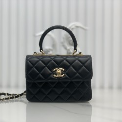 CHANEL Lambskin Tote Bag AS4654