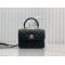 CHANEL Lambskin Tote Bag AS4654