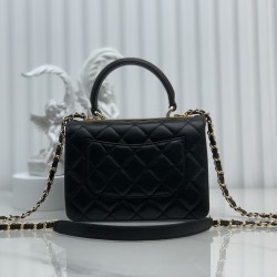 CHANEL Lambskin Tote Bag AS4654