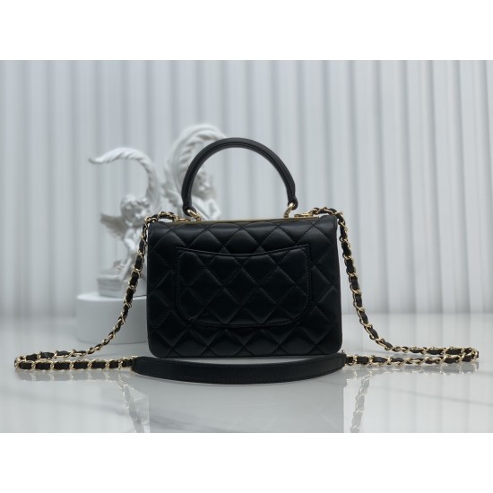 CHANEL Lambskin Tote Bag AS4654