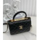 CHANEL Lambskin Tote Bag AS4654