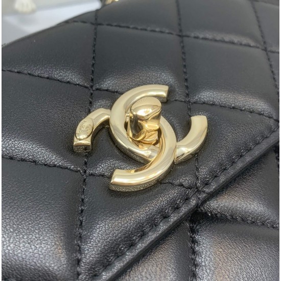 CHANEL Lambskin Tote Bag AS4654