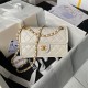 CHANEL Vintage Medium Classic Flap Lambskin Bag AS3587