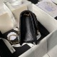 CHANEL Vintage Medium Classic Flap Lambskin Bag AS3587