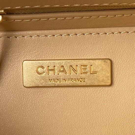 CHANEL 23S New Twill Handle Flap Bag AS4035