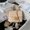 CHANEL 23S New Twill Handle Flap Bag AS4035