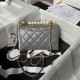 CHANEL Mini Flap Bag Faux Pearl Lambskin Bag  AS5001