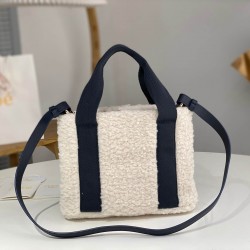 CHLOE Chloe Woody Lambswool Tote Bag 90382