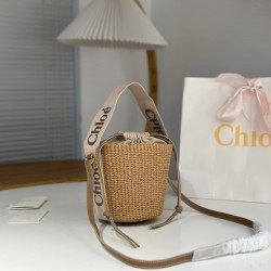 CHLOE Woody Basket Bucket Bag 6865