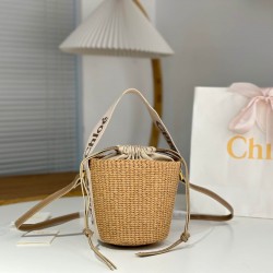 CHLOE Woody Basket Bucket Bag 6865