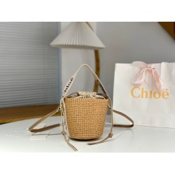 CHLOE Woody Basket Bucket Bag 6865