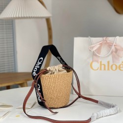 CHLOE Woody Basket Bucket Bag 6865