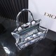 Christian Dior Small Book Tote Bag  M1265