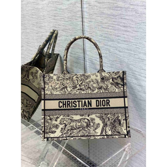 Christian Dior Medium Book Tote Bag  M1296 