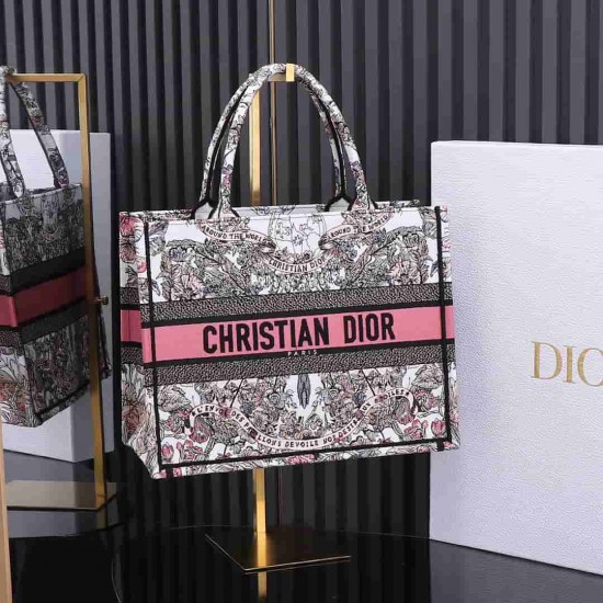 Christian Dior Medium Book Tote Bag  M1296 