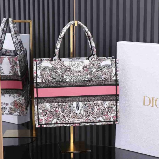 Christian Dior Medium Book Tote Bag  M1296 