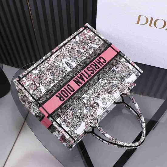 Christian Dior Medium Book Tote Bag  M1296 