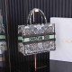 Christian Dior Medium Book Tote Bag  M1296 