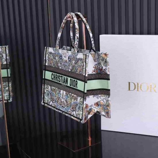 Christian Dior Medium Book Tote Bag  M1296 