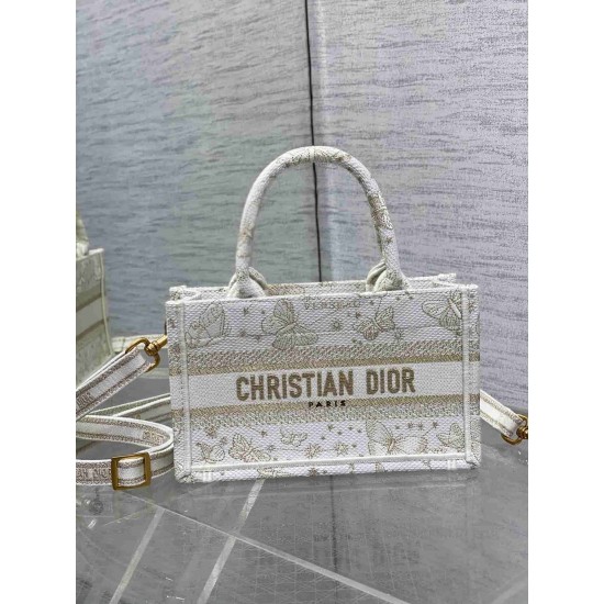 Christian Dior Mini Book Tote Bag  with Strap S5573