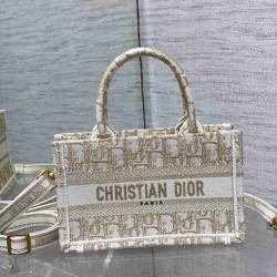 Christian Dior Mini Book Tote Bag  with Strap S5573