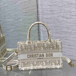 Christian Dior Mini Book Tote Bag  with Strap S5573