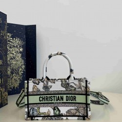 Christian Dior Mini Book Tote Bag  with Strap S5573