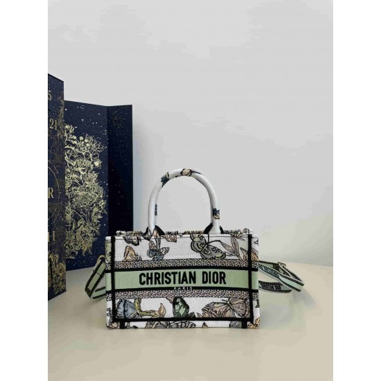 Christian Dior Mini Book Tote Bag  with Strap S5573